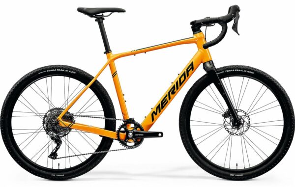 Merida eSILEX+ 600 (2022) - 27.5 Zoll 250Wh 11K Diamant - Orange/Schwarz