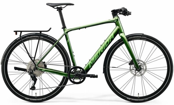 Merida eSPEEDER 400 EQ (2022) - 28 Zoll 250Wh 10K Diamant - silk green / light green