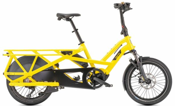 Tern GSD S10 (2022) - 20 Zoll 500Wh 10K Lastenrad - school bus yellow