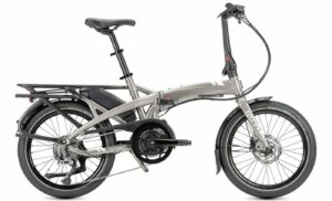 Tern Vektron Q9 (2022) - 20 Zoll 400Wh 9K Faltrad - satin metallic silver / silver