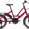 Tern Quick Haul P5i (2023) - 20 Zoll 500Wh 5N Trapez - red merlot