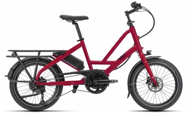 Tern Quick Haul P5i (2023) - 20 Zoll 500Wh 5N Trapez - red merlot