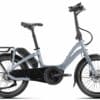 Tern NBD P8i Unisex (2023) - 20 Zoll 400Wh 8N Trapez - gloss metallic silver blue silver