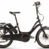 Tern NBD P8i Unisex (2023) - 20 Zoll 400Wh 8N Trapez - gloss metallic black silver