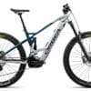 Orbea WILD FS M10 (2022) - 29 Zoll 625Wh 12K Fully - Stone Silver - Jade Green Carbon