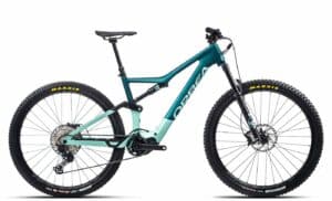 Orbea RISE M20 (2022) - 29 Zoll 360Wh 12K Fully - Ice Green (Gloss) - Ocean (Matte)