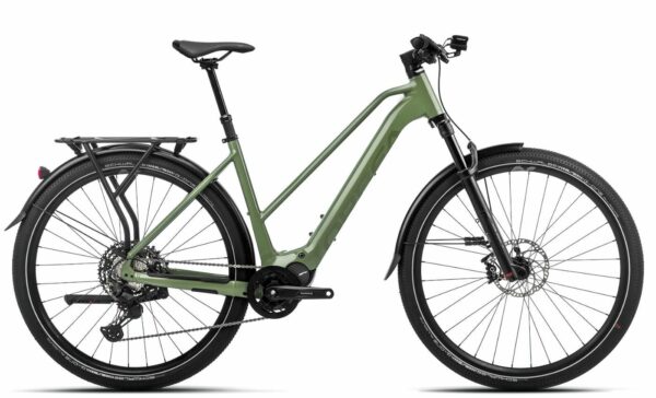 Orbea KEMEN MID 10 (2023) - 28 Zoll 540Wh 11K Trapez - Urban Green