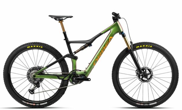 Orbea Rise M-LTD (2023) - 29 Zoll 360Wh 12K Fully - Chameleon Goblin Green-Black