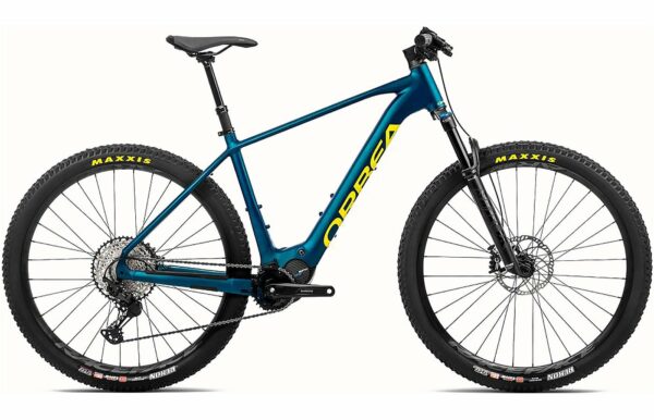 Orbea URRUN 10 (2023) - 29 Zoll 540Wh 12K Diamant - Borealis Blue- Luminous Yellow