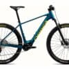 Orbea URRUN 40 (2023) - 29 Zoll 540Wh 10K Diamant - Borealis Blue - Luminous Yellow