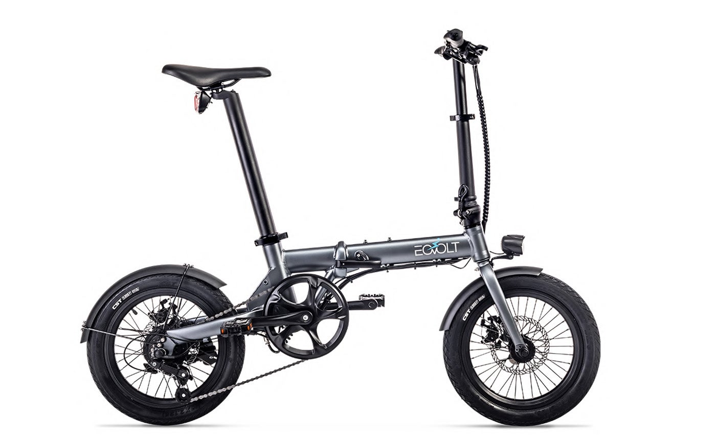 Eovolt City 4Speed (2022) - 16 Zoll 250Wh 4K Faltrad - Anthracite Grey