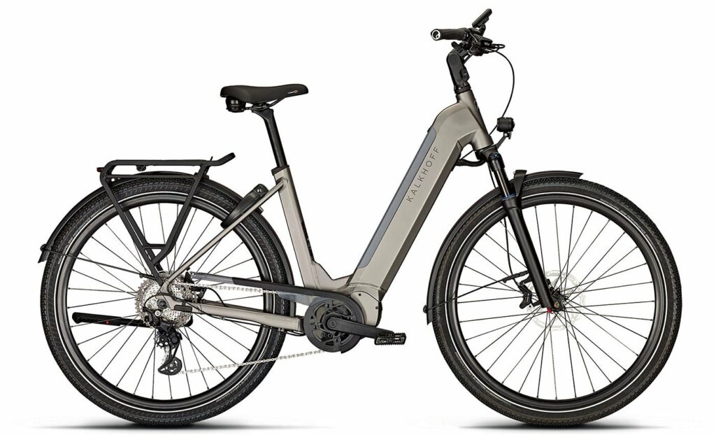 Vélo électrique Kalkhoff Endeavour 5.B Move+ 28" Femme 2021 - 625Wh - Gris