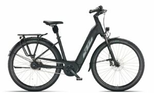 KTM ZEG CENTO 5  (2022) - 28 Zoll 500Wh 5N Wave - black matt (grey+green)