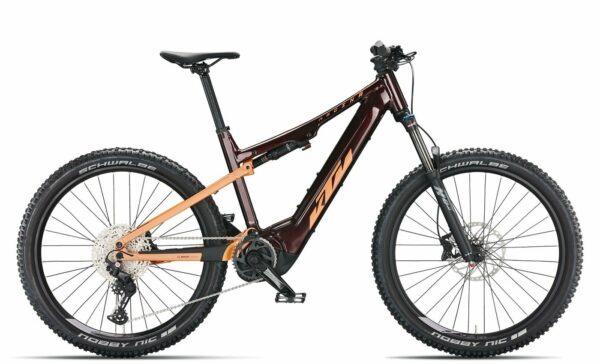 KTM MACINA LYCAN 772 GLORIOUS  (2022) - 27.5 Zoll 750Wh 11K Fully - night red (rose gold)