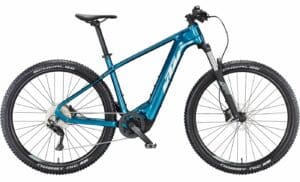 KTM MACINA TEAM 691 (2023) - 29 Zoll 625Wh 10K Diamant - vital blue (silver+black)