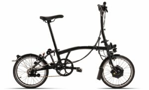 Brompton C-Line Electric Explore M (2022) - 16 Zoll 300Wh 6N Faltrad - Gloss Black