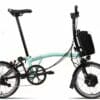 Brompton C-Line Electric Explore M (2022) - 16 Zoll 300Wh 6N Faltrad - Turkish Green