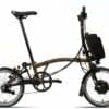 Brompton C-Line Electric Explore M (2022) - 16 Zoll 300Wh 6N Faltrad - Gloss Black Lacquer