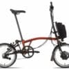Brompton C-line Electric Explore (2023) - 16 Zoll 300Wh 6N Faltrad - Flame Lacquer