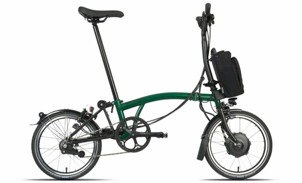 Brompton C-line Electric Explore (2023) - 16 Zoll 300Wh 6N Faltrad - Racing Green