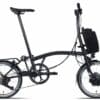 Brompton P-Line Electric Urban (2023) - 16 Zoll 300Wh 4K Faltrad - Midnight Black Metallic