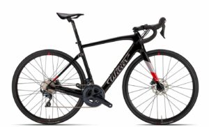 Wilier Cento 1 Hybrid (2023) - 28Zoll 250Wh 22K Diamant - black grey red glossy