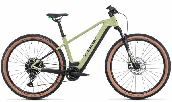 Cube Reaction Hybrid EXC 750 (2022) - 29 Zoll 750Wh 12K Diamant - green n flashgreen