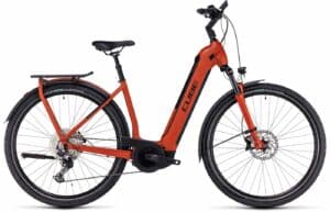 Cube Kathmandu Hybrid EXC 750 (2023) - 28 Zoll 750Wh 12K Wave - red´n´black