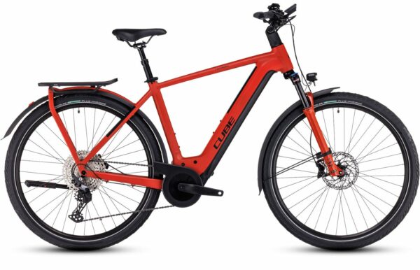 Cube Kathmandu Hybrid EXC 750 (2023) - 28 Zoll 750Wh 12K Diamant - red´n´black