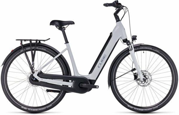 Cube Supreme Hybrid One 400 (2023) - 28 Zoll 400Wh 7N Wave - grey´n´grey