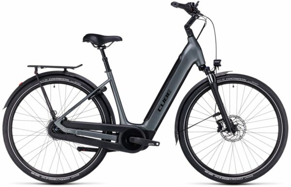 Cube Supreme RT Hybrid (2023) - 28 Zoll 500Wh 8N-RT Wave - flashgrey´n´black