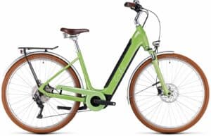 Cube Ella Ride Hybrid 500 (2023) - 28 Zoll 500Wh 10K Wave - green´n´green