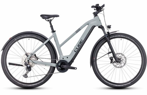Cube Nuride Hybrid SLX 750 Allroad (2023) - 28 Zoll 750Wh 12K Trapez - grey´n´black