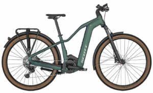 Scott Axis eRIDE EVO Tour Lady (2022) - 29 Zoll 750Wh 11K Trapez - green