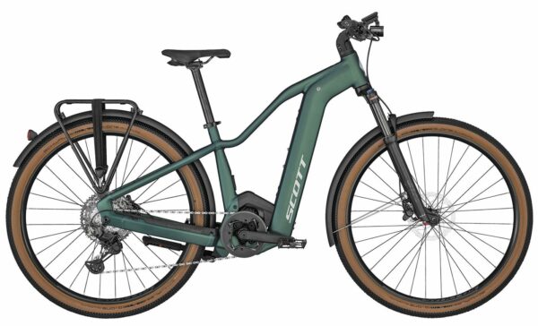 Scott Axis eRIDE EVO Tour Lady (2022) - 29 Zoll 750Wh 11K Trapez - green