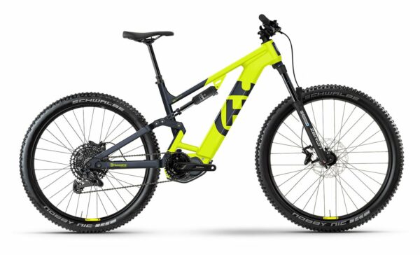 Husqvarna Mountain Cross MC1 (2022) - 27.5 Zoll 630 Wh 9K Fully - yellow / dark blue