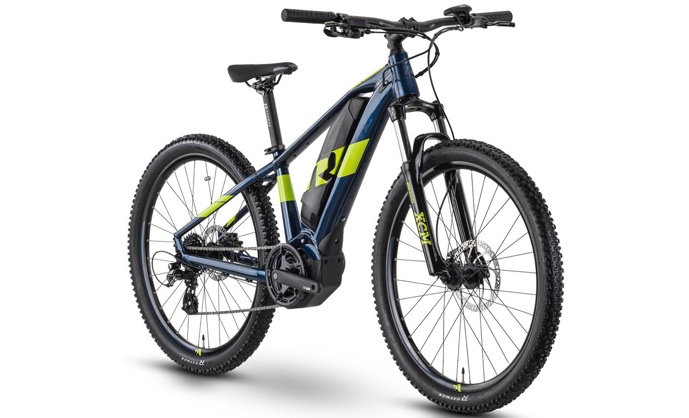 R Raymon HardRay E 1.0  (2022) - 26 Zoll 400Wh 8K Diamant - dark blue / lime