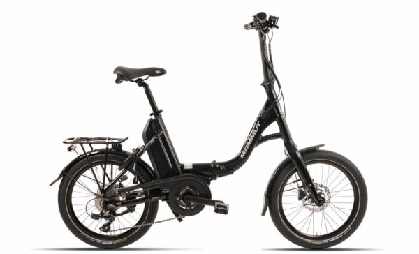 Mammut E-Fold 9 (2022) - 20 Zoll 400Wh 9K Faltrad - schwarz glänzend