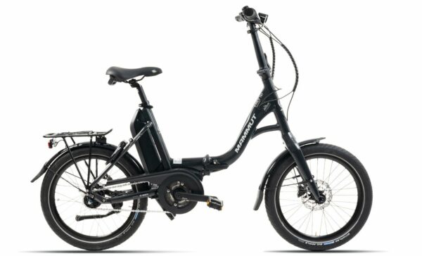 Mammut E-Fold 7RT (2022) - 20 Zoll 400Wh - 7N-RT Faltrad - schwarz glänzend