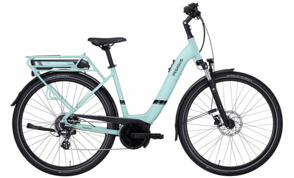 PEGASUS Solero E8 Plus (2022) - 28 Zoll 400Wh 8K Wave - celeste green matt