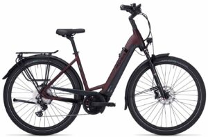 PEGASUS Strong Evo 10 Lite (2022) - 28 Zoll 400Wh 10K Wave - dark red matt/black matt