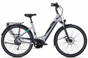 PEGASUS Evo CX 750 (2022) - 28 Zoll 750Wh 9K Wave - silver matt