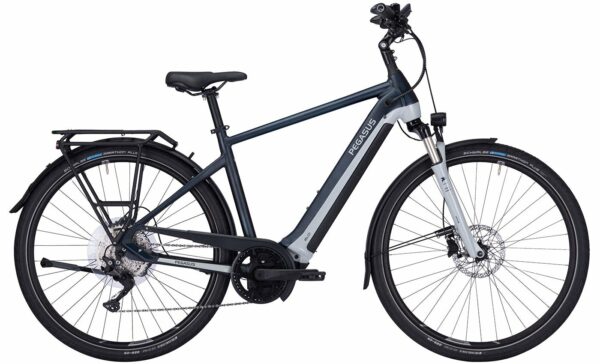 PEGASUS Premio Evo 10 Lite 750 (2022) - 28 Zoll 750Wh 10K Diamant - saphire black matt/cool grey