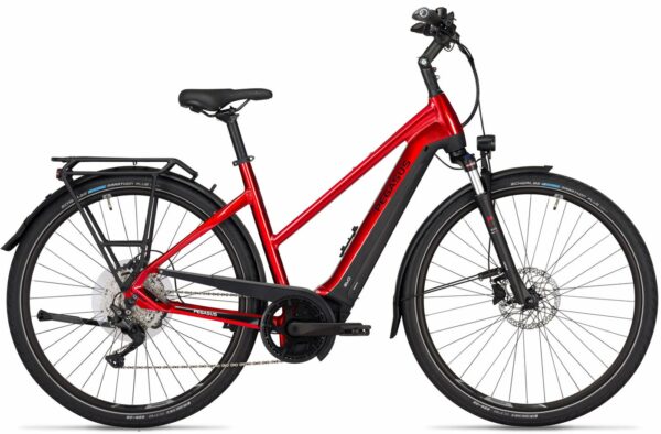 PEGASUS Premio Evo 10 Lite 750 (2022) - 28 Zoll 750Wh 10K Trapez - hyper red/black matt