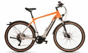 BULLS Cross Rider EVO 1 (2022) - 29 Zoll 625Wh 10K Diamant - light grey/orange