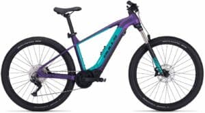 BULLS E-Stream EVA 1 27.5 (2022) - 27.5 Zoll 740Wh 10K Diamant - aubergine matt/emerald/black matt