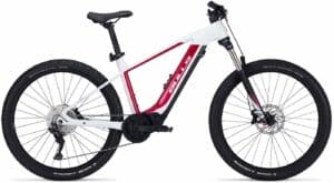 BULLS E-Stream EVA 1 27.5 (2022) - 27.5 Zoll 740Wh 10K Diamant - metallic off-white/rouge red/black matt