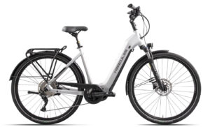 Hercules Futura Sport I-10 (2022) - 28 Zoll 625Wh 10K Wave - silber matt