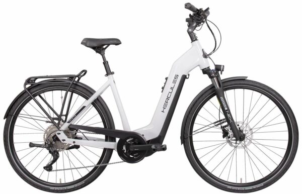 HERCULES Intero Sport I-10 (2023) - 28 Zoll 630Wh 10K Wave - weiß-glänzend