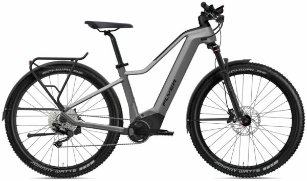 FLYER Goroc2 2.10 (2022) - 29 Zoll 750Wh 10K Diamant - Cast Silver  Black Gloss